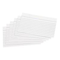 5 Star Office Record Cards Ruled Both Sides 5x3in 127x76mm White (Pack of 100)