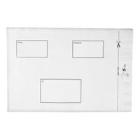 5 Star Elite Envelopes Waterproof Polythene Peel/Seal Opaque 250x320mm 50mm Flap (Pack of 100)