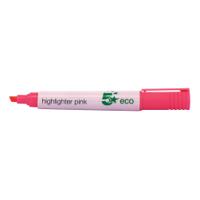 5 Star Eco Highlighter Chisel Tip 1-5mm Line Pink (Pack of 10)