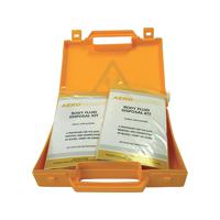 Body Fluid Spillage Kit for Safe Disposal Yellow Case 20217-9