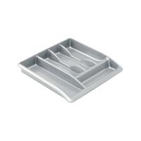 Addis Cutlery Tray Metallic Grey 510855