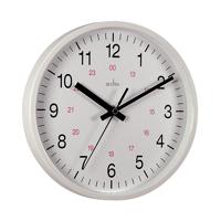 Acctim Metro 24 Hour Plastic Wall Clock 355mm White 21202