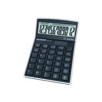 Aurora Black 12-Digit Semi-Desk Calculator (Enables profit and sales Calculations) DT910P