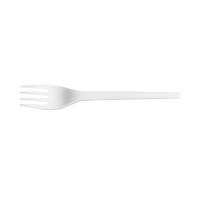 Biodegradable and Compostable CPLA Cutlery Fork (Pack of 50) ZHGCPLA-F