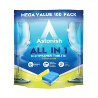 Astonish All in 1 Dishwaster Tablets Blue (Pack of 100) AST21073