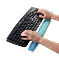 Fellowes Photo Gel Keyboard Wrist Support Beach 9202701