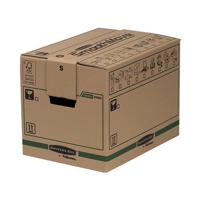 Fellowes Bankers Box Moving Box Small Brown Green (Pack of 5) 6205201