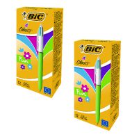 Bic 4 Colours Fashion Assorted Pack of 12 Buy One Get One Free (2 Packs of 12) BC810741