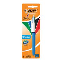 Bic 4 Colour Retractable Ballpoint Pen Blister (Pack of 10) 8032232