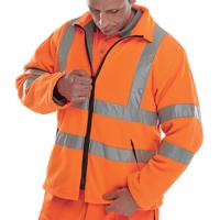 Beeswift Carnoustie High Visibility Fleece Jacket