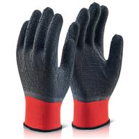 Beeswift Multipurpose Fully Coated LatexPolyester Knitted Gloves