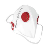 Beeswift P2 Face Mask with Valve Fold Flat White (Pack of 20) 2FF2V