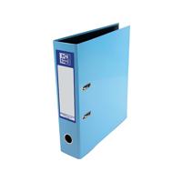 Oxford 70mm Lever Arch File Laminated A4 Light Blue 400132438