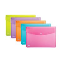 Elba Snap Wallet A4 Assorted (5 Pack) 100201306