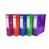 Elba A4 Lever Arch Files Assorted Colours (Pack of 10)
