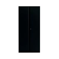 Bisley 2 Door Cupboard Empty 924x410x1970mm Black KF78717