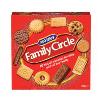 McVities Family Circle Biscuits 620g A07942