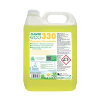Clover ECO 330 Degreaser Concentrate 5 Litre (Pack of 2) 330