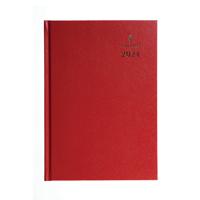 Collins A5 Desk Diary Week To View Red 2024 35-15.24