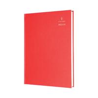 Collins Academic Diary Day Per Page A4 Red 2023-2024 44M-60.24