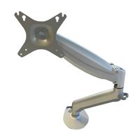 Contour Ergonomics Single Monitor Arm Easy Move Silver CE77692