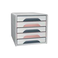 CEP Mineral Smoove 5 Drawer Module Pink/Grey 1071111681