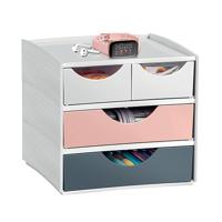 CEP MyCube Compact 4 Drawer Storage Station Pink 1032111681