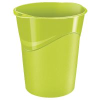 CEP Pro Gloss Green Waste Bin 280GGREEN