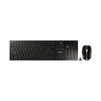 Cherry DW 9100 Slim USB Wireless Keyboard and Mouse Set UK Black/Bronze JD-9100GB-2