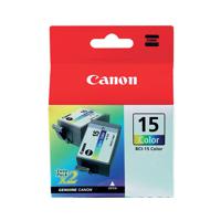 Canon BCI-15 Inkjet Cartridge Twin Pack Tri-Colour Cyan/Magenta/Yellow 8191A002