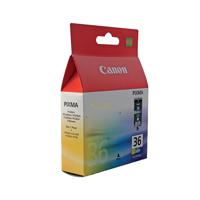 Canon CLI-36 Colour Inkjet Cartridge Tri-Colour Cyan/Magenta/Yellow 1511B001