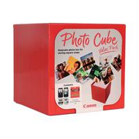 Canon Photo Cube PG-560/CL-561 Ink/PP-201 5x5 Inch Glossy II Photo Paper Black/CMY 3713C007