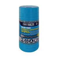 Dirteeze Quat-Free Sanitising Wipes (Pack of 250) HMAXCL250QF