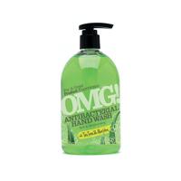 OMG Hand Wash Antibacterial Tea Tree/Aloe Vera 500ml (Pack of 12) OMGABHW-GR