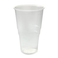 Plastic Pint Glass Clear (Pack of 50) 0510043