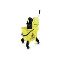 Hygineer Ergonomic Heavy Duty Mop Bucket Yellow 31 Litre HRMB31/Y