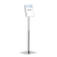Durable Duraview Floor Stand A4 Silver 498123