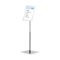 Durable Duraview Floor Stand A3 Silver 498223