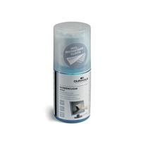 Durable Screenclean Cleaning Spray 200ml Can with Microfibre Cloth 582300