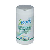 2Work Anti-Static Screen Cleaning Wipes (Pack of 100) DB57099