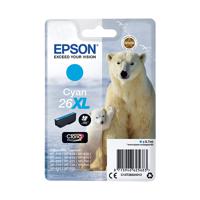 Epson 26XL Ink Cartridge Premium Claria Polar Bear Cyan C13T26324012