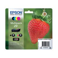 Epson 29 Home Ink Cartridge Claria Multipack Strawberry CMYK C13T29864012