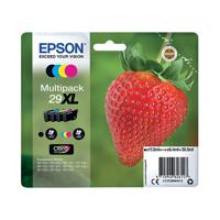 Epson 29XL Home Ink Cartridge Claria High Yield Multipack Strawberry CMYK C13T29964012