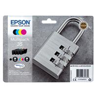 Epson 35 Ink Cartridge DURABrite Ultra Multipack Padlock CMYK C13T35864010