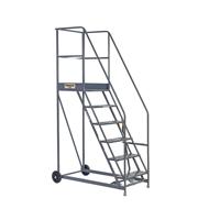 Climb-It Warehouse Safety Steps 600mm Platform 6 Tread Grey AHWS06GY