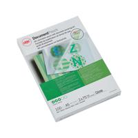 GBC DocumentPouch A5 Gloss Laminating Pouches 75 Micron (Pack of 100) 3740451