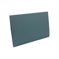Exacompta Guildhall Full Flap Pocket Wallet Foolscap Blue (Pack of 50) PW2-BLU