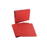 Exacompta Guildhall Square Cut Folder 315gsm Foolscap Red (Pack of 100) FS315-REDZ