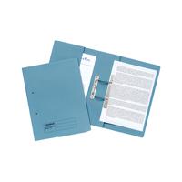 Exacompta Guildhall Heavyweight Transfer Spiral Pocket File Foolscap Blue (Pack of 25) 211/6000