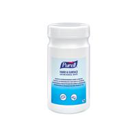 Purell Hand/Surface Antimicrobial Wipes Tub (Pack of 200) 92200-06-EEU